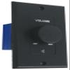 Rockville VOL70200 Black 200W 70V/100V Zone Volume Controller Box, 1-Gang view 1