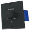 Rockville VOL70200 Black 200W 70V/100V Zone Volume Controller Box, 1-Gang view 3