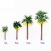 5 PCS Mini Artificial Palm Tree, Mini Plastic Coconut Tree, Landscape Plant Rainforest Coconut Garden Miniature Decoration(12cm) view 3