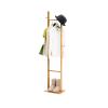 WAOCEO Standing Coat Stand Simple Coat Rack, Floor Bedroom Coat Hanger Perfect Choice for Small Spaces, Entryway Hall Tree Coat Rack Freestanding Storage Shelf Coat Rack view 1