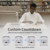 Productivity Timer Flip Gravity Sensor Cube Timer Countdown & Countup,Mute & Vibrate & Sound5/10/30/60min & Custom Timing, Perfect for ADHD,Work,Learning,Kitchen Cooking (1White) view 4