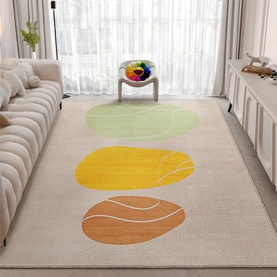 8x10ft Area Rug Washable Bedroom Rug Soft Indoor Floor Cover Rugs Foldable Accent Rug Ideal for High Traffic Living Room Entryway Dining Room Non-Slip Non Shedding Low Pile Floor Carpet