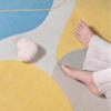 8x10ft Area Rug Washable Bedroom Rug Soft Indoor Floor Cover Rugs Foldable Accent Rug Ideal for High Traffic Living Room Entryway Dining Room Non-Slip Non Shedding Low Pile Floor Carpet view 2