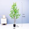 Fake Tree 150cm/4.9ft Artificial Tree Fake Tree Large Realistic Simulation Tree with Black Pot for Indoor Outdoor Home Artificial Plant Realistic Design view 2