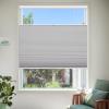 MiLin Top Down Bottom Up Cellular Blinds for Windows Cordless Cellular Shades Honeycomb Design Blinds & Shades Room Darkening for Home, Bathroom, Office (Blackout - Gray, 84" W x 60" H) view 1