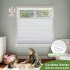 MiLin Top Down Bottom Up Cellular Blinds for Windows Cordless Cellular Shades Honeycomb Design Blinds & Shades Room Darkening for Home, Bathroom, Office (Blackout - Gray, 84" W x 60" H) view 3