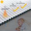 MiLin Top Down Bottom Up Cellular Blinds for Windows Cordless Cellular Shades Honeycomb Design Blinds & Shades Room Darkening for Home, Bathroom, Office (Blackout - Gray, 84" W x 60" H) view 4