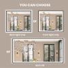 Amorho 28"x 36" LED Bathroom Mirror with Black Frame, Front Light and Backlit(Controlled Separately), Stepless Dimmable, Anti-Fog, Shatter-Proof, 3 Colors, Memory view 2