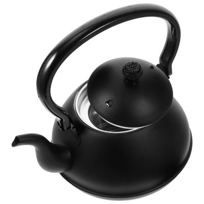 Ciieeo Stainless Steel Kettle Filter Tea Brewing Pot for Induction Cooker Ergonomic Handle Design for Home Use for Tea and Beverage Preparation