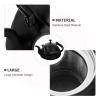 Ciieeo Stainless Steel Kettle Filter Tea Brewing Pot for Induction Cooker Ergonomic Handle Design for Home Use for Tea and Beverage Preparation view 3