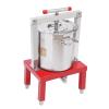 Fruit Wine Press 3.5 Gallon Stainless Steel Fruit Wine Press 100% Nature Juice Making Manual Juice Maker Apple Grape Berry Vegetables Crusher Olive Oil Cider Wine Making Press Machine view 1