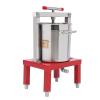 Fruit Wine Press 3.5 Gallon Stainless Steel Fruit Wine Press 100% Nature Juice Making Manual Juice Maker Apple Grape Berry Vegetables Crusher Olive Oil Cider Wine Making Press Machine view 2