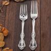 TWEE Luxury Fine Silverware Set for 8 Flatware Set 40 Pieces Relief Sculpture Openwork Design Elegant Tableware Set 18/10 Stainless Steel Cutlery Set Utensil Sets for Home Restaurant Dishwasher Safe view 4
