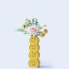 Creative Smiling Face Ceramic Vase Decoration Modern Simple Home Living Room Flower Arrangement Dried Flower Porch Decoration view 1