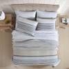 Nautica - Twin Quilt Set, Reversible Cotton Bedding with Matching Sham, Modern Bedding Set for All Seasons (Dover Beige, Twin) view 2