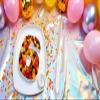 Hard Plastic Reusable Fillable Letters Numbers Serving Trays for Party Decoration (6, White) view 3