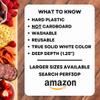 Hard Plastic Reusable Fillable Letters Numbers Serving Trays for Party Decoration (T, White) view 3