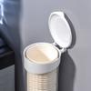 SaditY Cup Dispenser Cup Holders Fits 5oz - 7oz Cone or Flat Bottom Cups,Disposable Paper Cups Dispenser,Paste or Screw Plate Wall Mount(White) view 3