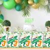16Pcs Dino Age 3 Birthday Party Bags for T. Rex Themed Favors, Perfect for Precious Mother's Gatherings, Dinosaur Treat Bags for Birthday Celebrations view 3