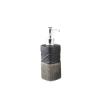 GLigeT Hand Soap Dispenser Ceramic Soap Dispenser for Lotion Bathroom Kitchen Dishwashing Soap Frosted Soap Pump Empty Bottle with Pump (White Brown Black) Soap Dispensor (Color : Black) view 1