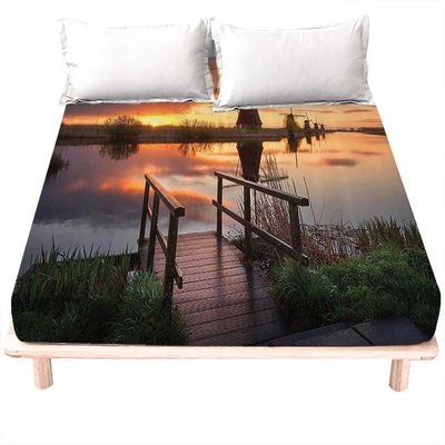California King Cotton Fitted Sheets Apartment Decor,Personalized Sbanas Stain Resistant California King