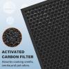 Air400 Filter Replacement for Bissell Air400, 2 True HEPA and 2 Carbon Filter with 8 Pre-Filter, Compared to Part #2521,2520,3365 view 3