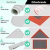 EuChoiz Silicone Pastry Mat 20"*16" Extra Thick Non Stick Baking Mat Food Grade Silicone Dough Rolling Bake Mat with Edge Heightening Light Grey view 4