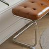FRANCES Stool Chair Entrance Footstool Long Dining Chair Nordic Shoe Changing Stool Home Bench Cloakroom Bedroom Bed End Stool Shoe Rack for Entryway (Size : M 100cm) view 4