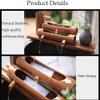UNbit Bamboo Fountain Water Feature Garden Fountain Pump Sculptures Statues Home Decoration Arts Crafts Decor for Waterfall Outdoor Japanese Garden Feature,80cm,Indoor Fountains and Waterfalls Tableto view 4