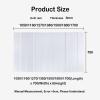 Shutter Bathtub Cover,Foldable Bathtub Tray,Bathtub Lid,PVC Plastic Board Suitable for SPA Pavilions and Home Bathrooms(66.92x27.55x0.23 Inches) (Size : 105x70x0.6cm) view 2