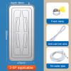 Air Conditioner Drip Pan Condensate Water Tray, Stainless Steel Ac Unit Water Collector Pad Drip Tray with 2m Hose, Universal Air Conditioner Drain Kit for Indoor/Outdoor Heat Pump Systems view 2