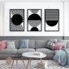 Boho Metal Wall Art, Metal Line Art Wall Decor, Geometric Metal Wall Art, Metal Minimalist Wall Art, Modern Abstract Metal Wall Art, Large Metal Wall Art for Bedroom Bathroom Living Room (19"x12" | 47x30.5 cm x 3 pcs, Gold) view 4