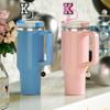 10 mm Straw Cover Cap for Stanley Cup 30 Oz 40 Oz Initial Straw Topper with 2 Pcs Letter Charm Name ID Accessories for Stanley Tumbler view 2