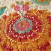 YASMENG 100% Cotton Boho Quilt Set Full Queen Size Gorgeous Paisley Floral Patterned Quilt Bedspread 98"x90" Bohemian Vibrant Exotic Ethnic Mandala Coverlet Bedding Set 3 Pieces for All Seasons view 4