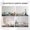 Conank White Goose Tapestry Funny Cute Duck Meme Tapestries College Dorm Apartment Poster Living Room Bedroom Wall Decor Fun Flag for Teen Men Birthday Party Decoration 60"x40" view 4