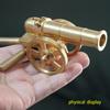 LSBDJDL Mini Cannon Napoleon mini Cannon Rare Military Model Collectible Statue Metal Crafts (Gold) view 2