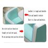 Square/Round Dining Table Set with 4 Chairs,Wooden Kitchen Table and Chairs table for four,Small Modern Conference Table with Chairs,for Reception Table and Chair Combination,Breakfast Table Set view 3