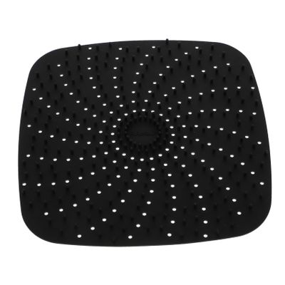 BIUDECO 1pc Air Fryer Pad Silicone Mat for Air Fryer Mat Silicone Baking Reusable Pad Grill Accessory Non-stick Silicone - Liner