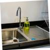 BESTOYARD 1pc Drain Basket Sink Brush Rack Corner Sink Drainer Pasta Drying Rack Metal Holder Kitchen Sink Basket Kitchen Sink Organizer Fine Mesh Colander Vegetable Storage Plastic view 2