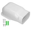 EVTSCAN Air Conditioner Tubing Cover PVC Wall Protective Line Cover Accessory,for Indoor Outdoor view 1