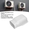 EVTSCAN Air Conditioner Tubing Cover PVC Wall Protective Line Cover Accessory,for Indoor Outdoor view 4