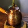 Kunwu Handmade hammer copper kettle with side handle small copper teapot Kettle Stovetop Teapot 1.5mm Thick 100% pure copper handmade, small 600 ml - 1.1bl view 4