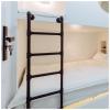 50 52 53 60 66 72 80 Inch Attic Ladder, High Twin Bunk Bed Ladder for RVs Kid Room School, Heavy-Duty Wrought Iron Climbing Ladders, with Hardware ( Color : Black , Size : 80inch/6.7ft/203cm H ) view 1