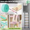 50 52 53 60 66 72 80 Inch Attic Ladder, High Twin Bunk Bed Ladder for RVs Kid Room School, Heavy-Duty Wrought Iron Climbing Ladders, with Hardware ( Color : Black , Size : 80inch/6.7ft/203cm H ) view 4