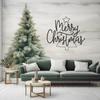 LaModaHome Living Room Decor Pine Tree, Weatherproof Custom Metal, Home Wall Art, Christmas Gift,Housewarming Fine Art Decor, Metal Wall Hangings - 27.6"x30.3"/70x77cm view 2