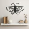 LaModaHome Butterfly Patterned Metal Wall Decor, Elegant Animal Design Artwork, Christmas Gift, Unique Wall Decor, Chic Metal Wall Decor Pieces - 27.6"x44.1"/70x112cm view 4