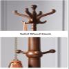 Coat Rack Solid Wood Coat Rack Entryway Coat Stand Tree with 11 Hooks & Stable Tri-Legged Base, Hanger Stand for Home Hall Bedroom Coat Tree (Color : Brown) view 3