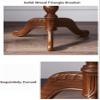 Coat Rack Solid Wood Coat Rack Entryway Coat Stand Tree with 11 Hooks & Stable Tri-Legged Base, Hanger Stand for Home Hall Bedroom Coat Tree (Color : Brown) view 4