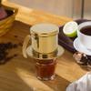 Pilipane Vietnamese Stainless Steel Coffee Filter Drip Pot, High Density, Fine Filter Screen, Long-Lasting, Detachable(Gold) view 3