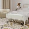 Tov Furniture INES Bench (Cream Boucle) view 2